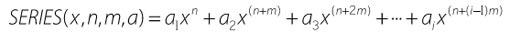 excel if函数的使用方法实例 SERIESSUM函数的公式语法及使用方法实例