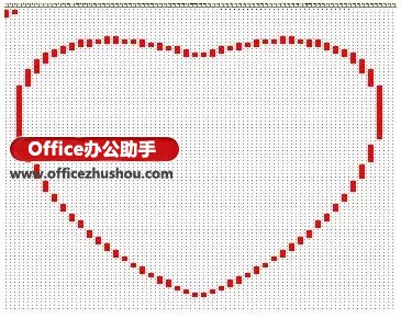 2015情人节，使用Excel绘制一颗红心送给你最心爱的她（他）