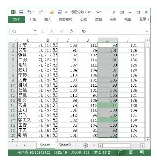 excel表格重复项标记 Excel 2013表格中标记某个范围内的数值的方法