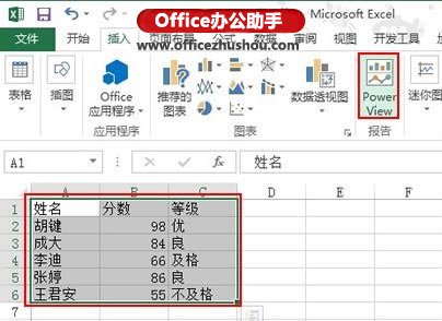 excel 2013图形组合 Excel 2013中制作PowerView组合图形的方法