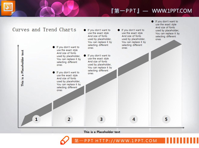 层级关系PPT图表 三张阶梯层级关系PPT图表打包下载