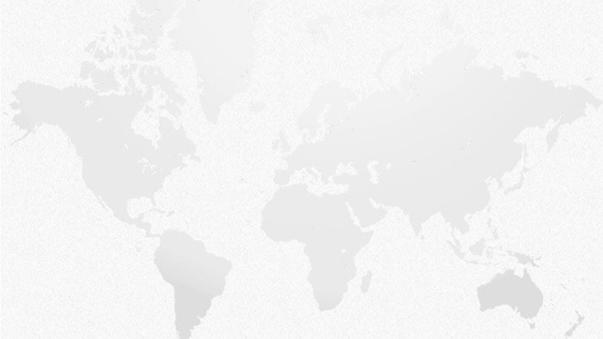 灰色PPT背景图片 灰色世界地图背景的商务PPT背景图片