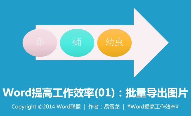 word提高工作效率 批量导出图片：Word提高工作效率(01)